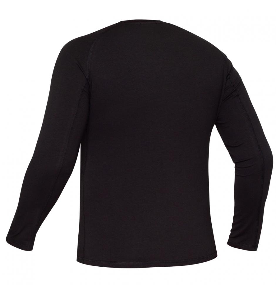 Velmet Long Sleeve T-Shirt  V-TAC - Cotton Black