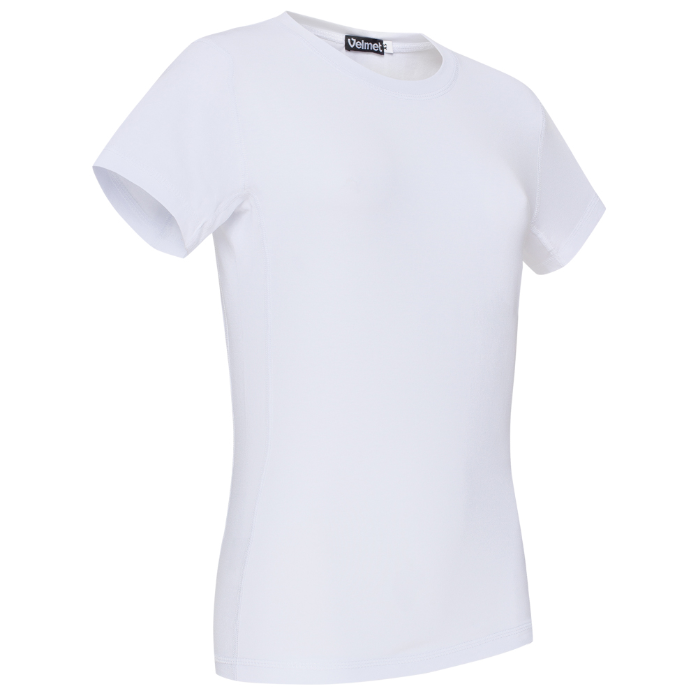 Летняя женская футболка 100% Cotton White