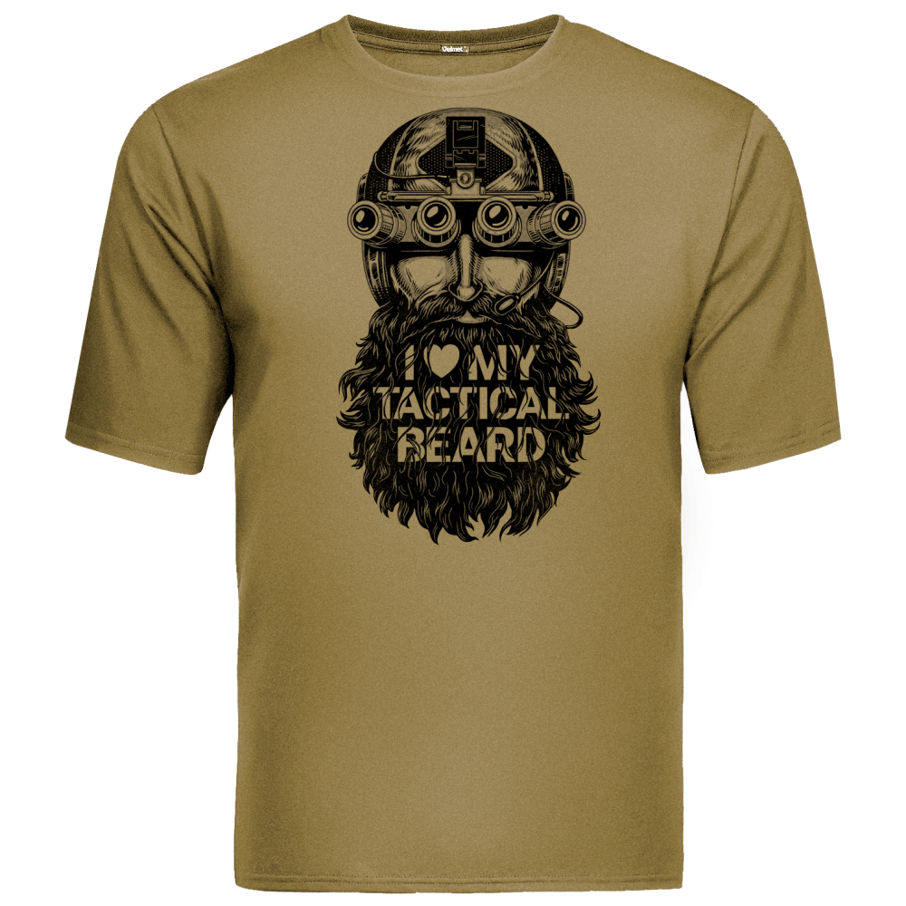 Velmet T-Shirt  V-TAC - Tactical Beard Coyote