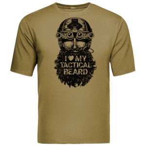 Tactical T-shirt V-TAC - Tactical Beard Coyote V-TAC-C-TB.013.001 image 1494