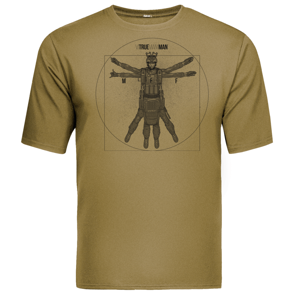 Velmet T-Shirt  V-TAC - Vitruevian Coyote