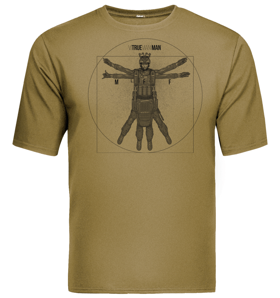 Velmet T-Shirt  V-TAC - Vitruevian Coyote