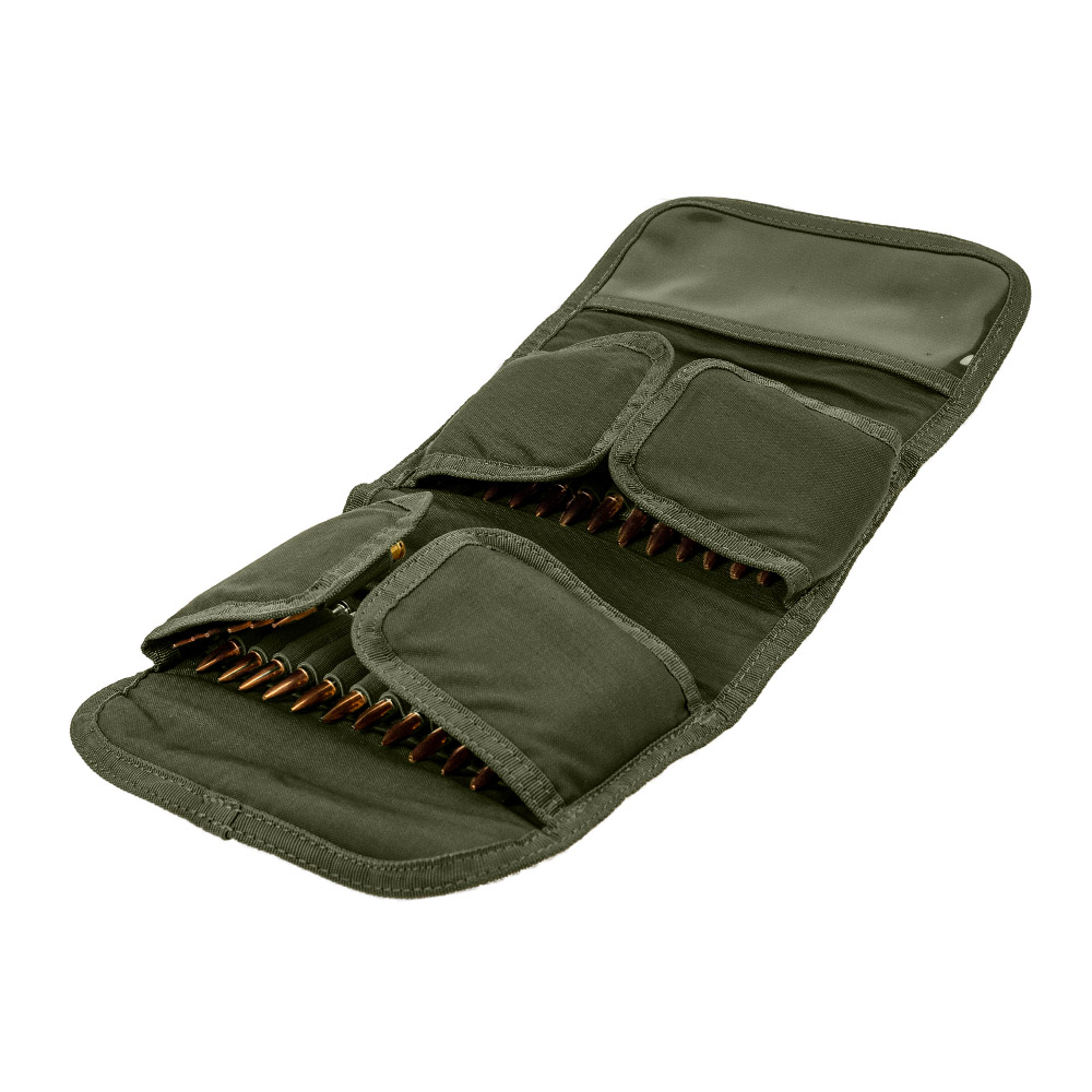 Rifle Cartridge Padded Holder Carrier 50 Round Ammo Bag for .300, .308