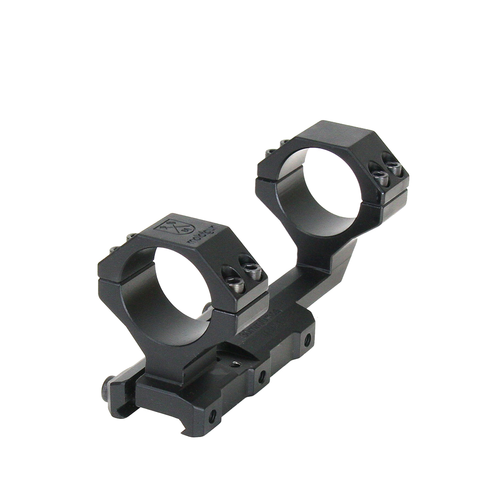 Monobloc mount for optics 30mm with a projection in front for AR15