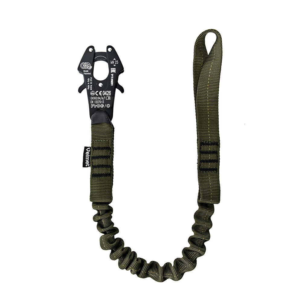 Airborne Catch Seal Quick Release Elastic Safety Rope Frog Double End  Draping Buckle Type Functional version load-bearing 25KN