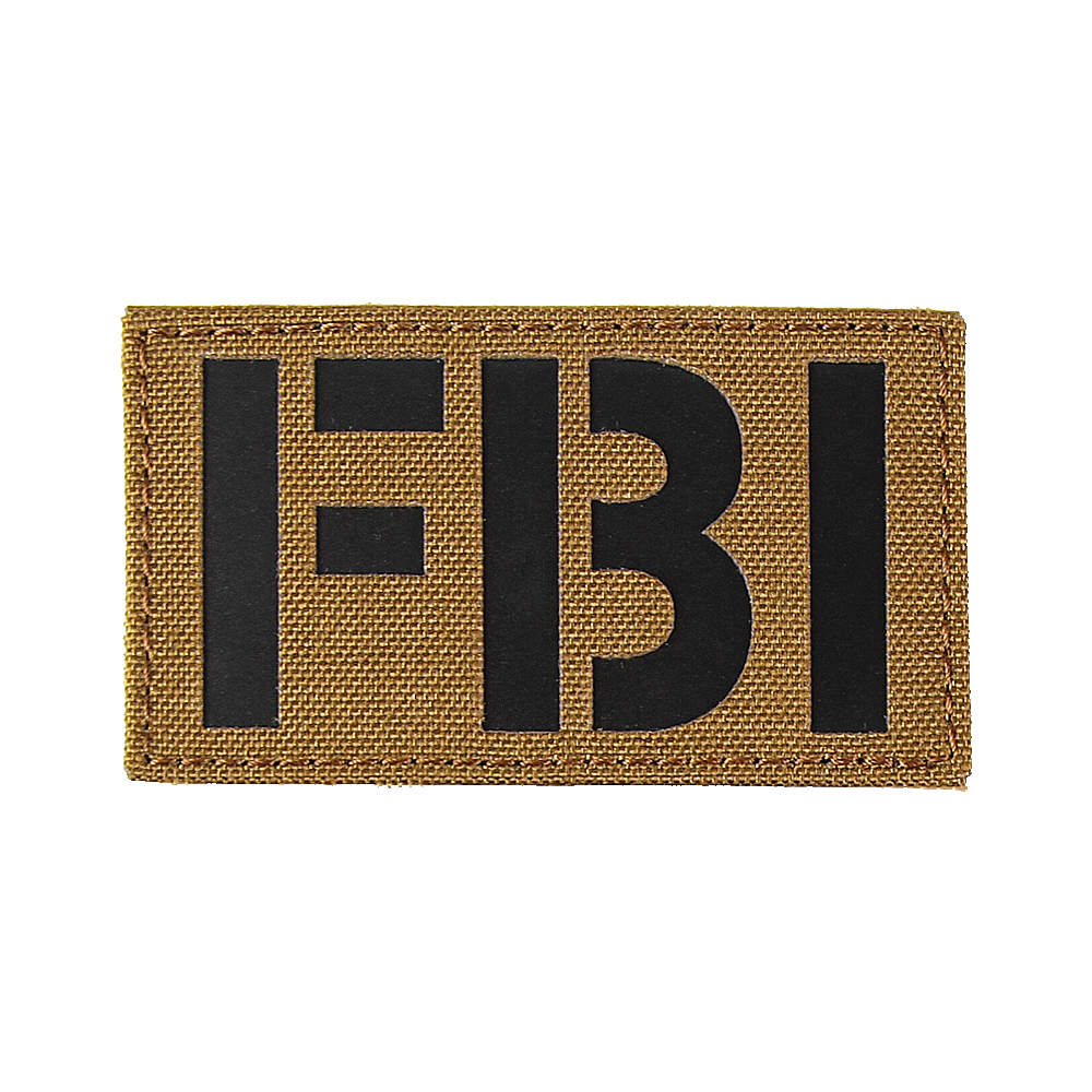 Patch FBI 45*80 Coyote