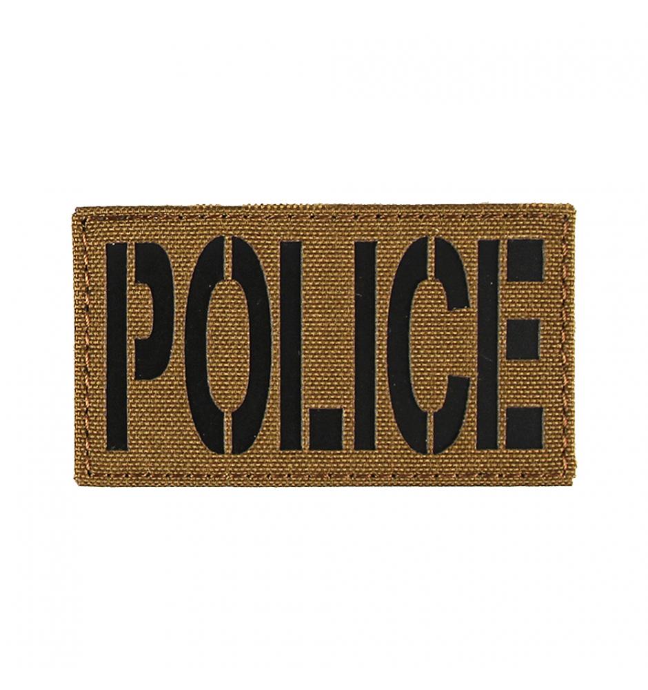 Patch POLICE 45*80 Coyote