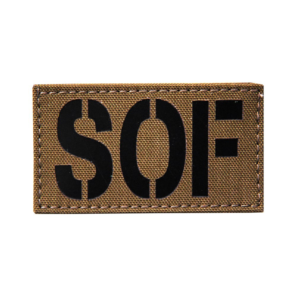 Patch "SOF" 45*80 Coyote
