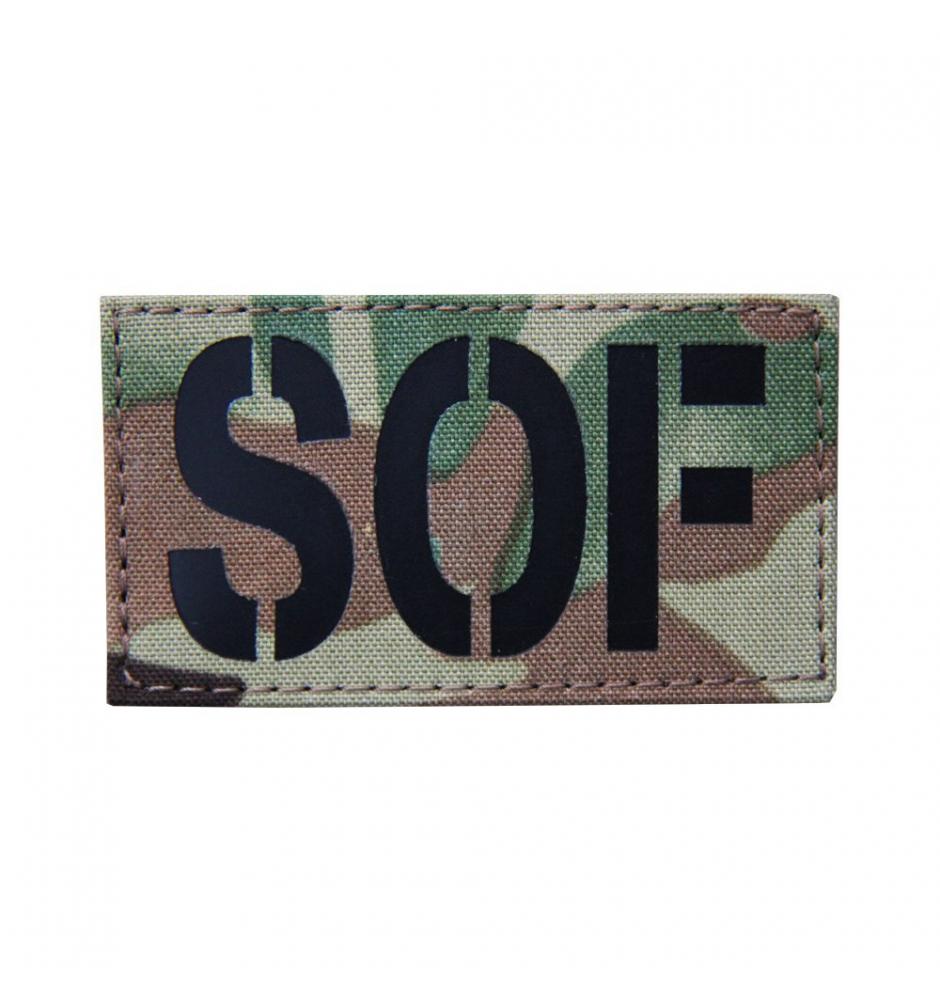 Patch "SOF" 45*80 V-Camo
