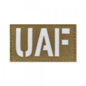 The luminescent patch "UAF" 45*80 Coyote PL-UAF image 802