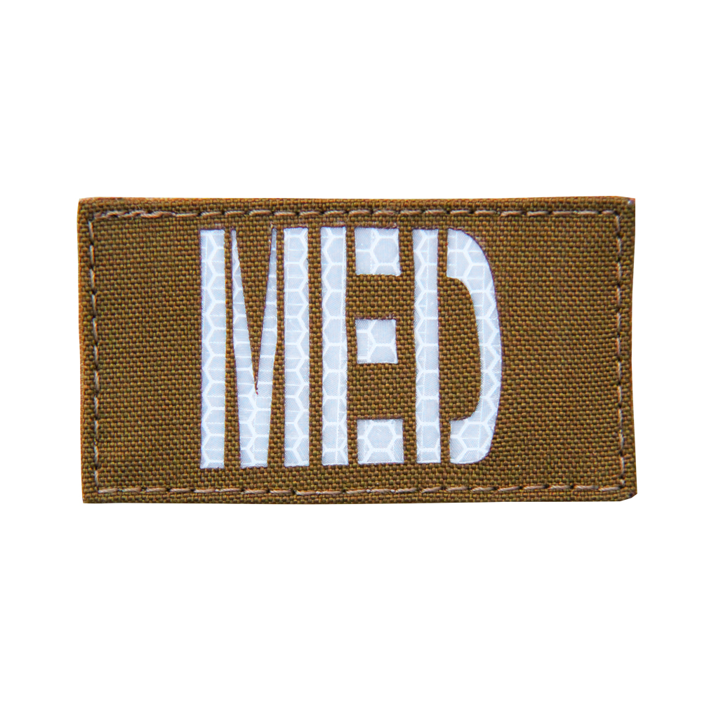 Reflective Patch MED 45x80 Coyote