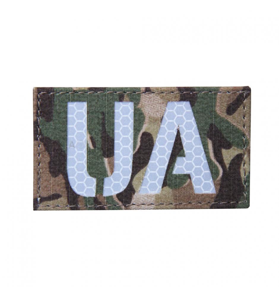 Reflective patch "UA" 45*80 MaWka®