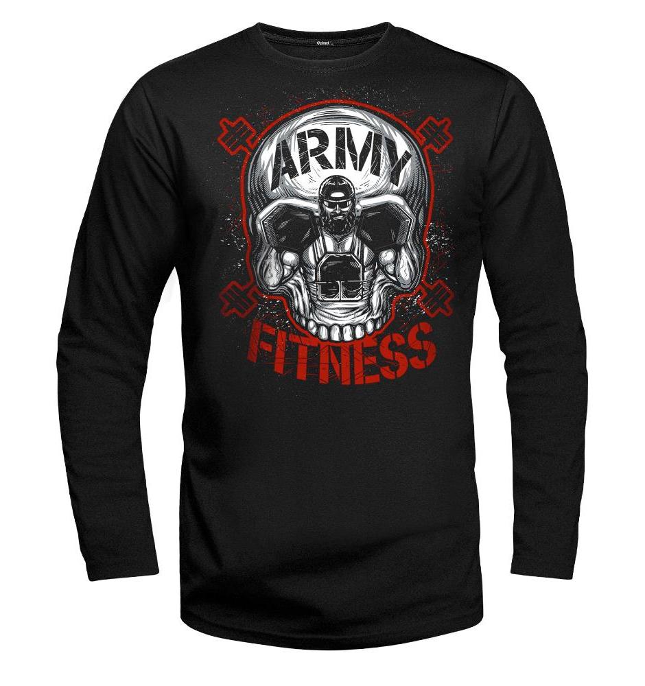 Футболка з довгими рукавами - Army Fitness Black
