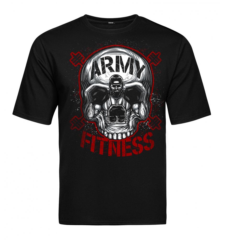 Velmet T-Shirt  V-TAC - Army Fitness Black