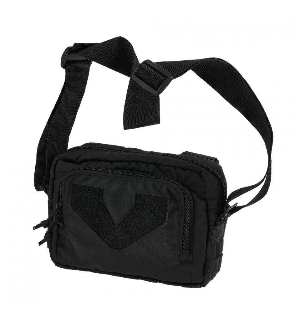 Тактична плечова сумка кобура EDC M Black
