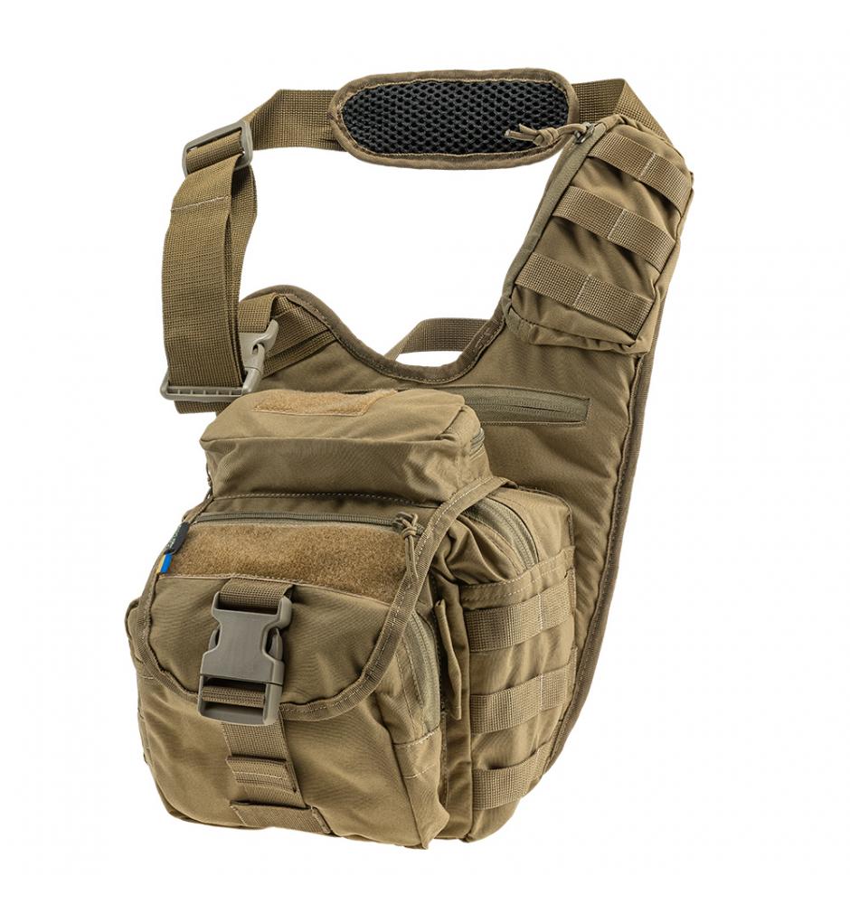 Тактическая плечевая сумка EDC L Coyote