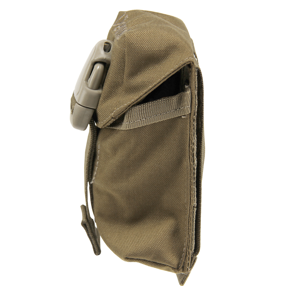 Pouch for hand grenades GP-01 with fastex Coyote