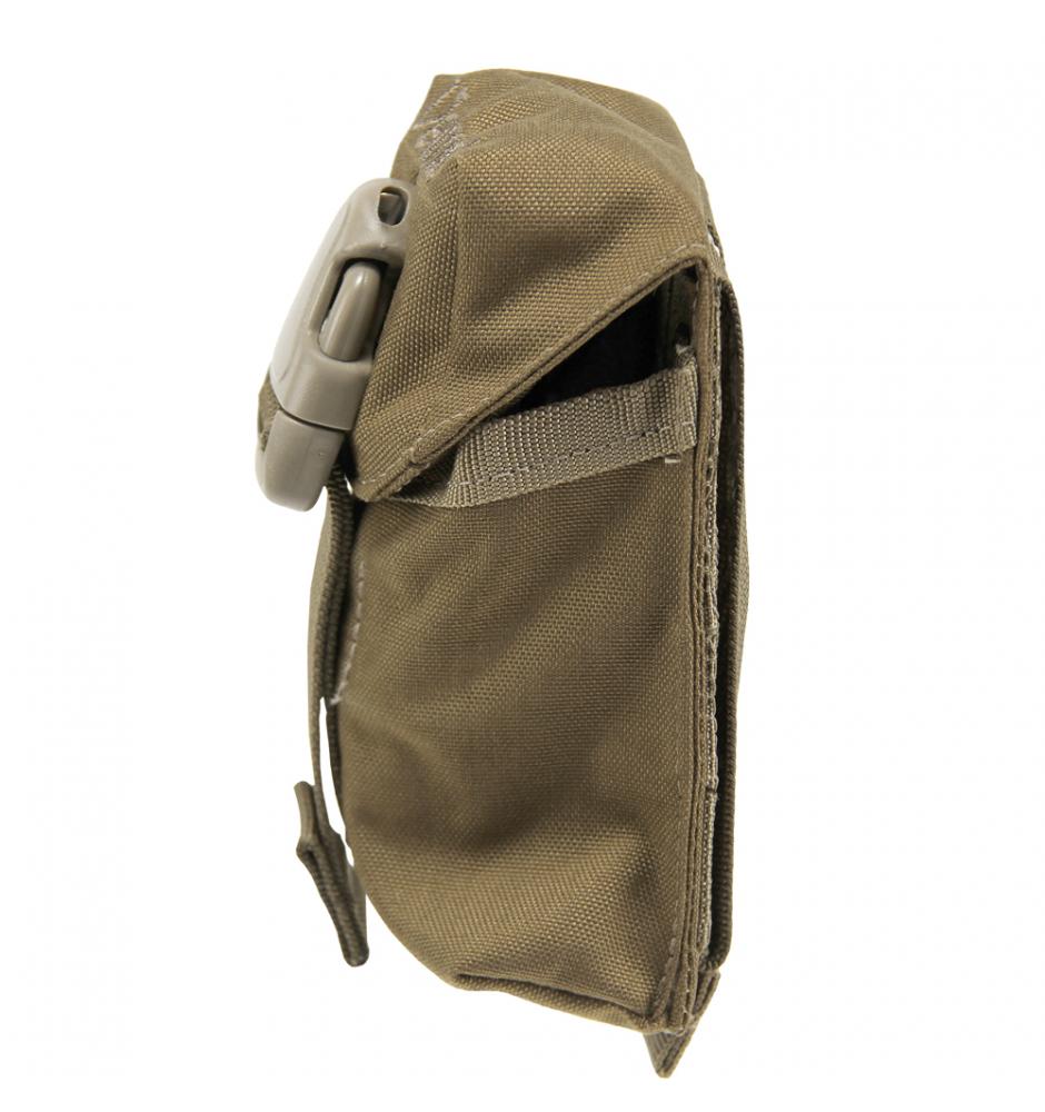 Pouch for hand grenades GP-01 with fastex Coyote