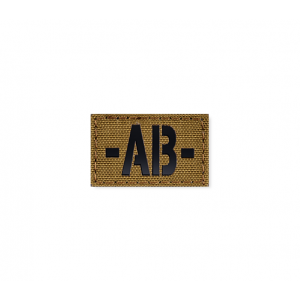 Blood Type Patch 25 * 40 (AB-) Coyote