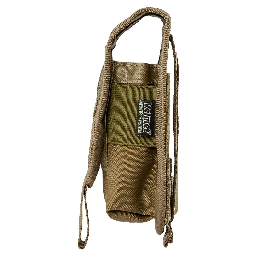 Universal Radio Pouch Closed Coyote