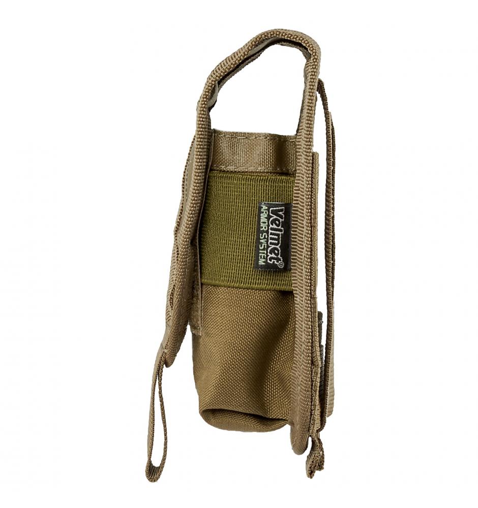 Universal Radio Pouch Closed Coyote